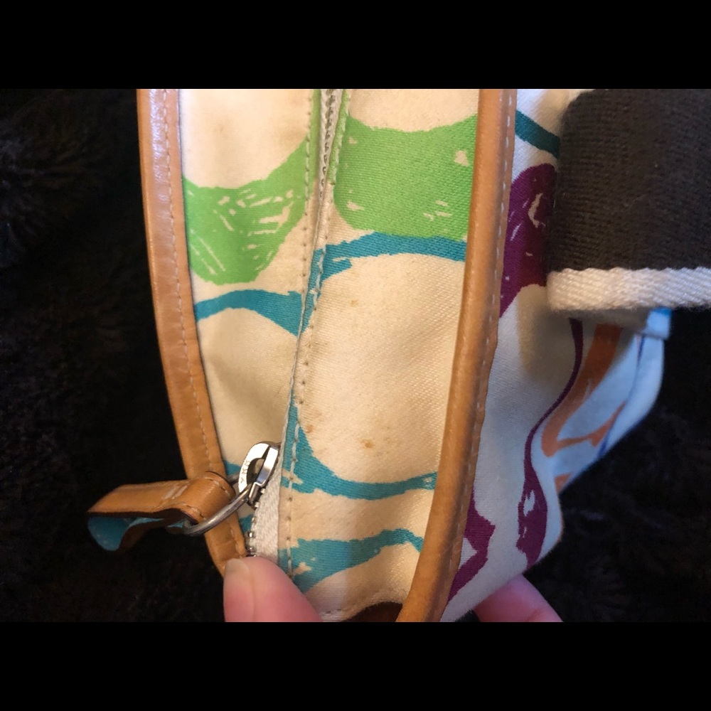 COACH MINI MATERIAL TOTE - Picture 8 of 8